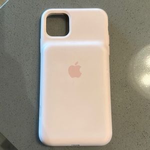 Apple iPhone 11 Pro Max Smart Battery Case with Wireless Charging - Pink Sand